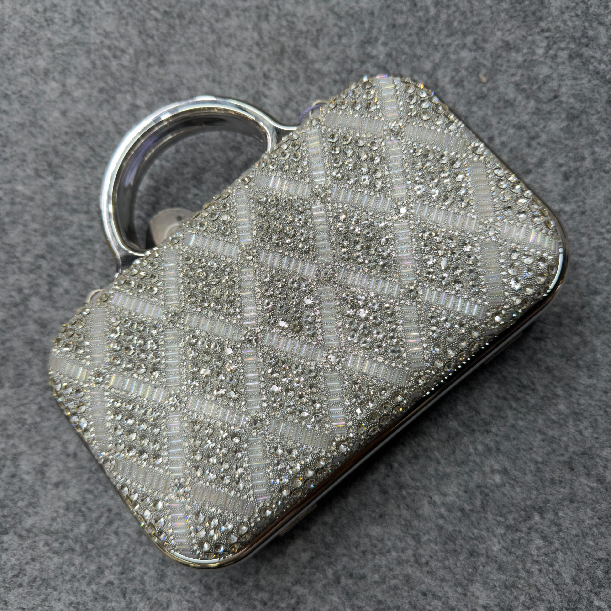 crystal top handle evening bag crystal top handle evening bag
